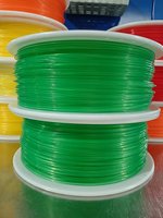 Rollo de Cable de PMMA de 1 mm de Diámetro, Color Rojo, Azul, Amarillo, Naranja, Verde, Fibra Óptica PMMA con Extremo Luminoso para Luces LED y Sistemas de Iluminación