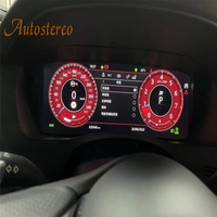 Layar 12.3 Meter untuk Jaguar XE 2013-2020 Digital Cluster Virtual Kokpit Mobil Multimedia Player Dashboard Speed Meter Dashboard