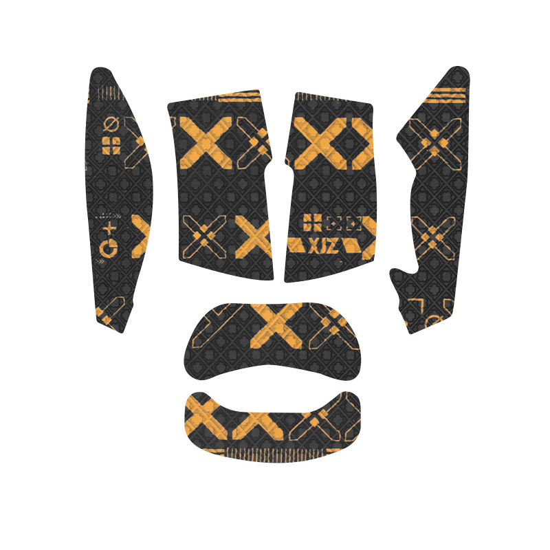 1pcs tout compris Souris autocollant-Or