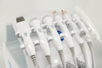 Appareil Hydra Facial 7-en-1 intelligent, jet d'oxygène bleu glace, microdermabrasion, analyseur de peau pour salon et spa