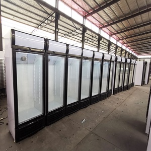 Réfrigérateur vertical à deux portes vitrées pour la présentation de boissons Pepsi, <span class=keywords><strong>grand</strong></span> <span class=keywords><strong>volume</strong></span>, pour supermarché - Product Image 4