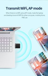 Adaptador Wifi <span class=keywords><strong>USB</strong></span> Comfast de Doble Banda de 650Mbps, Tarjetas de Red Wifi para Computadoras Portátiles con <span class=keywords><strong>Windows</strong></span> 10 y 11 - Product Image 4
