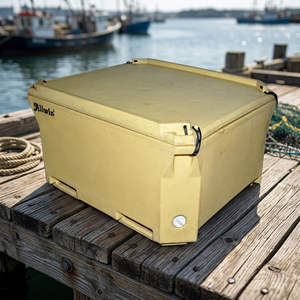 Glacière écologique ALLWIN en plastique beige 460 litres avec conservation de la fraîcheur - Product Image 2