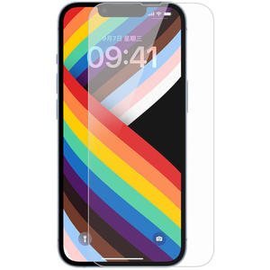ฟิล์มกระจกนิรภัยแบบใสพิเศษบางเฉียบ 0.1 มม. ความคมชัดสูง สำหรับ iPhone15 Pro Max iPhone13 และ 14 Plus ป้องกันหน้าจอโทรศัพท์มือถือ - Product Image 1