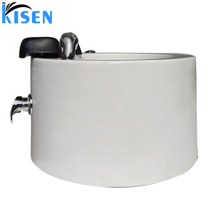 Baignoire de pédicure professionnelle KISEN pour salon de manucure, cuvette de spa pour les pieds en acrylique avec massage par ondes, bassin de soin des pieds - Product Image 4