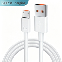 Câble USB 6A de charge rapide, connecteur multi-type C, Micro USB, 8 broches pour smartphone, tablette, voiture, maison, 1M, 2M, 3M, OEM, ODM, vente en gros