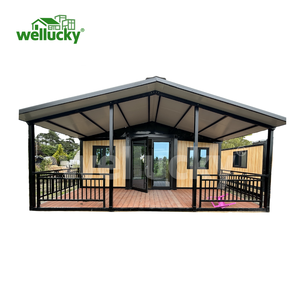 <span class=keywords><strong>Modular</strong></span> Nhà mở rộng đúc sẵn thiết kế cách nhiệt mái nhà khung thép khu nghỉ mát sang trọng nhà di động - Product Image 1