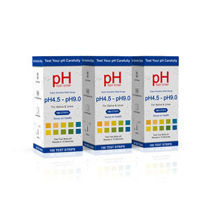 Alkalische und Säure-Werte im Körper Verfolgen und Überwachen Sie Ihren <span class=keywords><strong>pH</strong></span>-Wert mit Speichel- und Urin-<span class=keywords><strong>pH</strong></span>-Teststreifen Testbereich 4,5-9 - Product Image 3