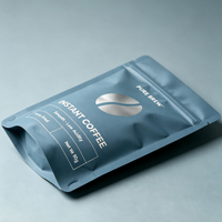 Impression de logo personnalisé, sachet en aluminium à haute barrière, sachet en mylar autoportant pour l'emballage du thé, des grains de café, des en-cas