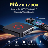 TV Box I96Z11 S905Y4 con Android TV 11 para Interacción por Voz y Funciones Inalámbricas ATV BOX