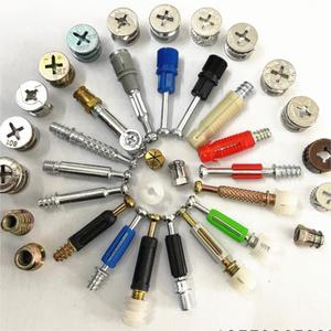 สกรูยึดตู้ไม้แบบใหม่ สกรูขนาดเล็ก สกรูเชื่อมต่อ เฟอร์นิเจอร์เหล็ก - Product Image 2