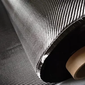 1K 6K 320gsm TORAY sợi carbon vải đồng bằng Twill dệt sợi nhỏ vải tráng sợi carbon đồng bằng 3K 200gms 10cm Pallet 98"