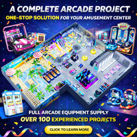 Solution clé en main pour centre de jeux d'arcade commercial, conception FEC tout-en-un, aire de jeux pour enfants, machines d'arcade à griffes, fournitures de salle et plan de conception CAO