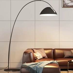 Personalised Simple Nordic Vertical Bedroom <strong>Floor</strong> <strong>Lamp</strong> Modern LED Iron Body with Metal <strong>Shade</strong> <strong>for</strong> Hotels - Product Image 1