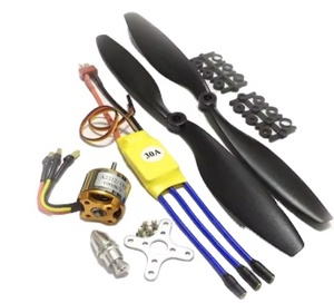 아이스마트링크 브러시리스 모터 XXD A2212 KV930/1000/1400/2200 30A ESC + 1045 프로펠러 - Product Image 4