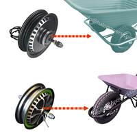 TOP 8 ou 10 pouces 36V 48V 250w-1500W kit moteur brouette électrique e Scooter roue électrique brouette chariot moyeu moteur monocycle