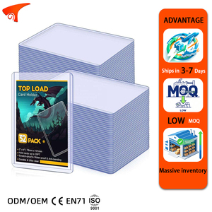 ซองใส่การ์ด 35PT 3x4 แบบ Top Loader สำหรับการ์ดเบสบอล ฟุตบอล วอลเลย์บอล บาสเกตบอล การ์ดเกมกระดาน และการ์ด TCG ยูกิโอ - Product Image 1