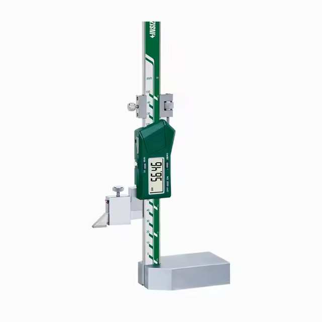 INSIZE 1154-150WL Digital Height Gage Measuring Range 0-150mm/6" LCD Display Stainless Steel 1-Year Warranty