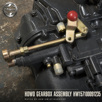 Pour l'assemblage de boîte de vitesses Sinotruk HOWO HW157100091235, pièces de rechange de transmission pour camions lourds, vente en gros, usine Chine