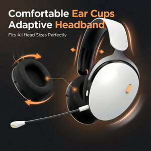 <span class=keywords><strong>Casque</strong></span> <span class=keywords><strong>de</strong></span> jeu surround tri-mode PJT-DEP2494, léger, micro détachable, haut-parleur 50 mm, <span class=keywords><strong>casque</strong></span> supra-auriculaire - Product Image 6