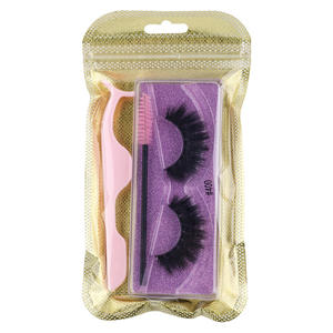 Großhandel 3D Nerz Wimpern 10-15mm Länge Natural Strip Wimpern - Product Image 4