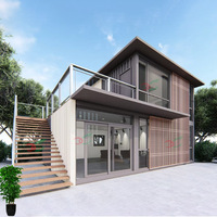 Maison préfabriquée modulaire de luxe, villa, hôtel, maison avec cuisine, prix d'usine en Chine, prix avantageux, conception composite