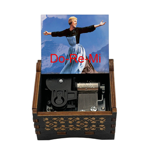 Kotak Musik Kayu Do <span class=keywords><strong>Re</strong></span> Mi, Lagu Tema The Sound of Music, Lagu Musik Terkenal, Lagu Edukasi untuk Siswa, Guru, Hadiah - Product Image 1