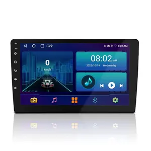 Araba android müzik seti 2 Din Gps mikrofon radyo Android 8.1 araç ses sistemi dokunmatik ekran FM GPS 2 din araba Stereo radyo