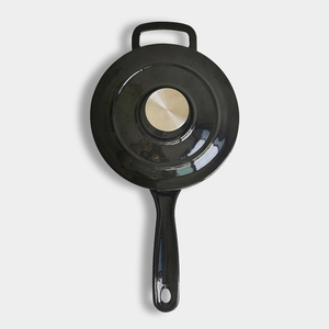 Padella in Ghisa Pretrattata da 27cm (10,5 Pollici) Antiaderente Profonda con Coperchio - Product Image 6