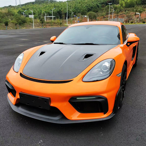 Kits de carrosserie avant 2017-2023, spoiler, calandre de voiture, amélioration des feux antibrouillard en PP pour 982 Cayman Boxster 718 <span class=keywords><strong>RS</strong></span> - Product Image 2