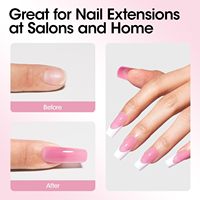 Gel acrylique UV/LED Soak Off sans chaleur, auto-nivelant, dureté optimale, sans HEMA ni TPO, couleurs longue durée, non toxique, marque privée