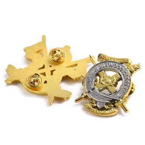 Штифты из цинкового сплава с золотым покрытием - Product Image 2