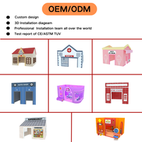 Juegos de rol personalizados Soft Games Sim City para sala de juegos, centro de fiestas de cumpleaños, estación de juegos, equipo de juegos infantiles para interiores