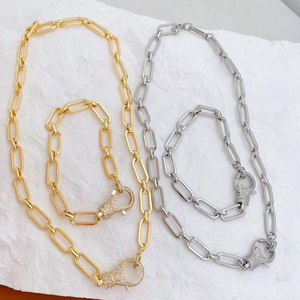 Accesorios de Joyería DIY: Dijes de Candado de Corazón Minimalistas de Lujo, Chapados en Oro de 18K, de Latón, Resistentes al Deslustre - Product Image 5