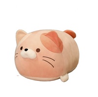 Animal en peluche chat noir doux, doudou mignon de chat, poupée Kawaii en peluche, jouet Anime, pour anniversaire, noël