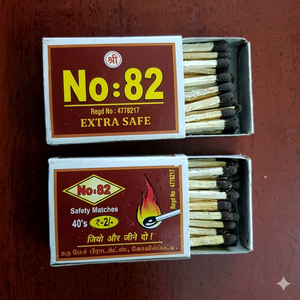 Durable Cardboard Slim Wooden <b>Matchboxes</b> Custom Branded Advertising Match Box for Best Wholesale Price - Product Image 1