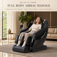 Fauteuil de massage corporel complet OYEAL 2D Zero Gravity avec commande vocale intelligente, massage des pieds, fonction de contrôle vocal SL Track, direct usine