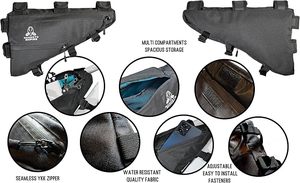 Muestra Gratuita, Bolsa de Tubo Delantero para Bicicleta con Pantalla Táctil Resistente al Agua, Orificio para Auriculares, 6.8 Pulgadas, Gran Capacidad - Product Image 6