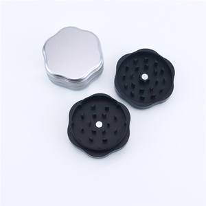 Molinillo de Aluminio de 2 Piezas para Tabaco y Especias, Manual, Metálico, Accesorios para Fumar al por Mayor - Product Image 5