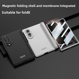 Étui de téléphone pliable zfold8 ultra-fin, protection intégrale, sensation givrée, protection de la charnière, adapté à l'étui de téléphone Samsung Zfold8 - Product Image 4