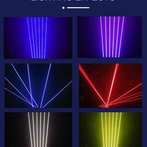 Laser à 6 Yeux à Animation Complète pour Spectacles, Fêtes, Discothèques et Scènes - Laser à Tête Mobile RVB à 6 Yeux - Product Image 6