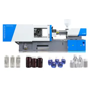 HCK 230 ton horizontal color mixer plastic bottle injection molding machine