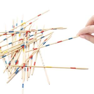 Bâtons en bois promotionnels classiques personnalisés de haute qualité Mikado jeu éducatif dans une boîte pour garçons et filles QF QF36584 - Product Image 6