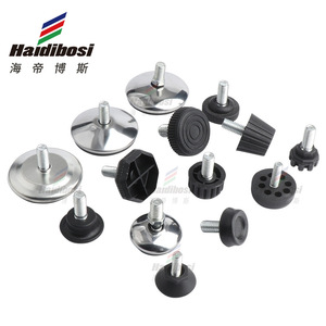 Pieds de meubles réglables Haidibosi M6 M8 M10 en acier pour tables, chaises et étagères, installation facile - Product Image 1