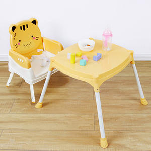 Silla alta de plástico portátil para bebé, <span class=keywords><strong>trona</strong></span> de plástico barata para niños - Product Image 3