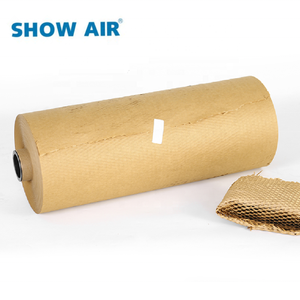 Rollo de papel de nido de abeja de calidad alimentaria para llenar huecos Logística tampones envolturas de embalaje para evitar que se caigan y se rompan - Product Image 2