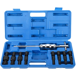 Juego de 9 piezas de extractor de rodamientos para orificios ciegos internos con martillo deslizante y herramientas de separación - Product Image 3