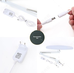 Lámpara de Trabajo LED <span class=keywords><strong>Mercado</strong></span> <span class=keywords><strong>Libre</strong></span>, Luz Fría, <span class=keywords><strong>con</strong></span> Clip, Plegable, para Salón de Belleza, Protección Ocular, Interruptor de Botón, 5-10 - Product Image 4