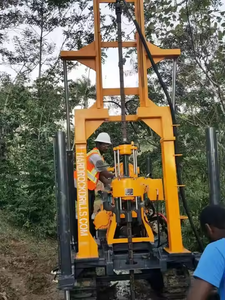 100m/200m 휴대용 크롤러 장착 지질학적 다이아몬드 코어 샘플 시추 장비 (지질 탐사용) - Product Image 4