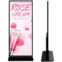 64 -69 pouces Signalisation numérique commerciale Long bord d'étagère étroit écran publicitaire barre extensible écran LCD pour magasin de détail SDK
